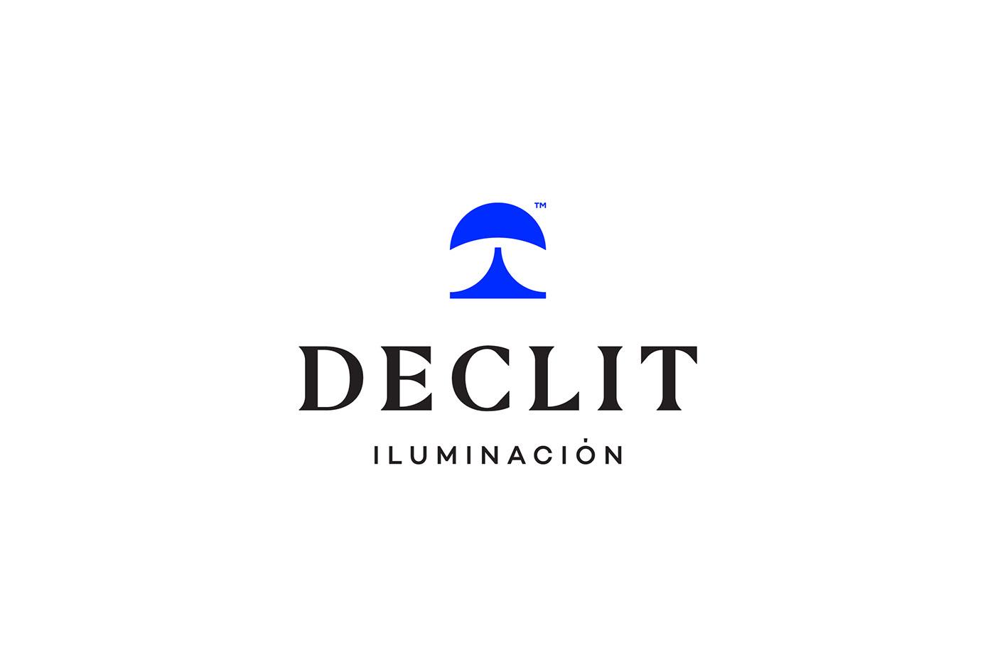 Declit家居燈具品牌標(biāo)志設(shè)計