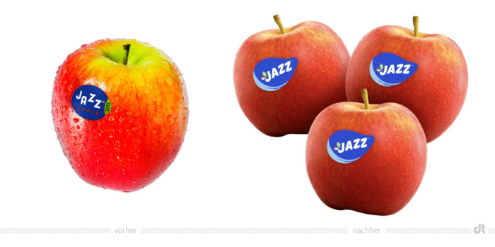 Jazz Apple標(biāo)志新舊對比（左舊右新）