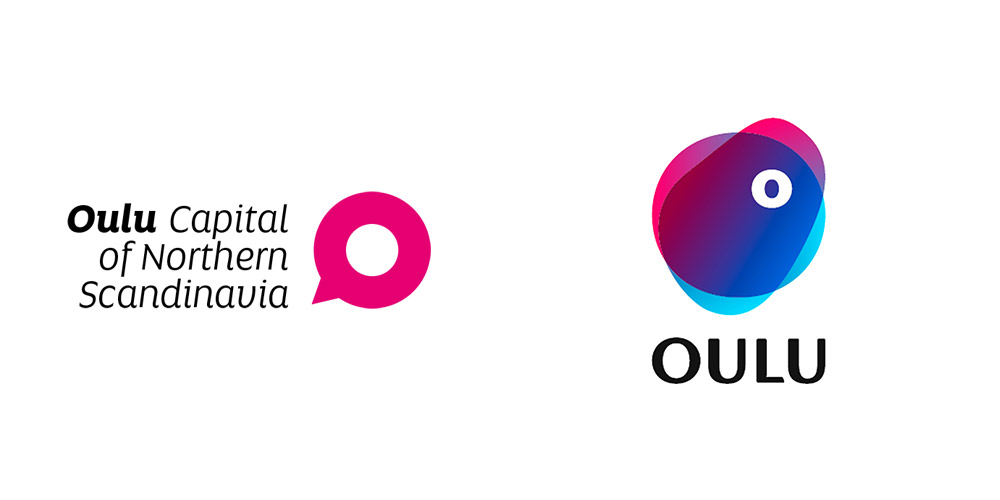 Oulu LOGO新舊對(duì)比，之前和之后